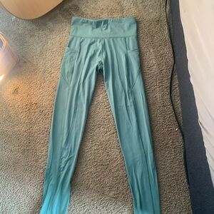 Teal aeropostale leggings